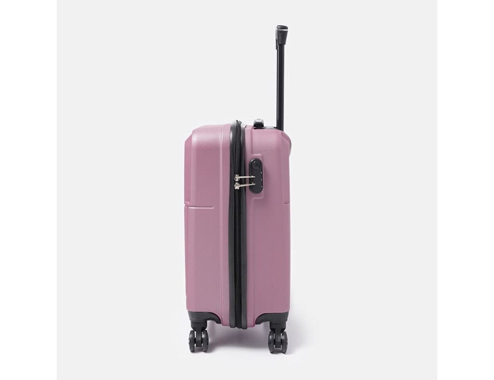 Чемодан пластиковий маленького розміру M фіолетовий Ricco Grande T1Marble20violet-M - Фотографія № 5