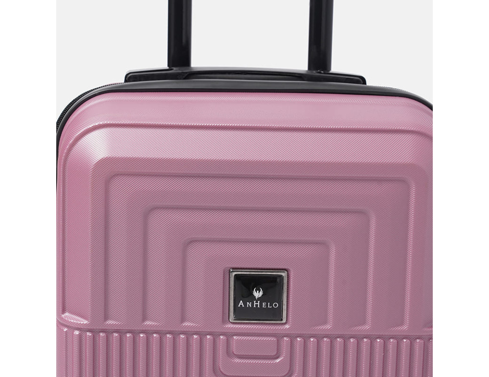 Чемодан пластиковий маленького розміру M фіолетовий Ricco Grande T1Marble20violet-M - Фотографія № 7