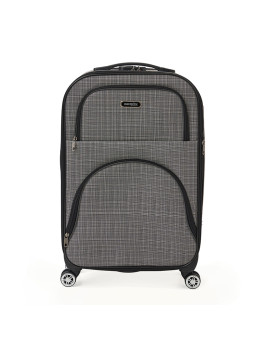 Чемодан средний 4 колеса Ricco Grande T1TEXT1000beige-L