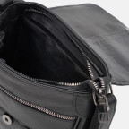 Чоловіча шкіряна сумка через плече Ricco Grande T1t0033bl-black - Фотографія № 104