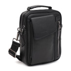 Чоловіча шкіряна сумка-барсетка Ricco Grande T1telegonlu-black - Фотографія № 100