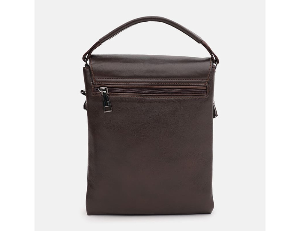 Чоловіча шкіряна барсетка Ricco Grande T1TR0020-Brown - Фотографія № 3