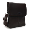 Чоловіча шкіряна сумка‑барсетка з клапаном Ricco Grande T1tr0021br-brown