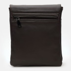Чоловіча шкіряна сумка‑барсетка з клапаном Ricco Grande T1tr0021br-brown - Фотографія № 102