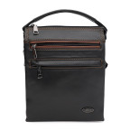 Мужская кожаная сумка через плече Ricco Grande T1tr0025blp-black - Фото № 100