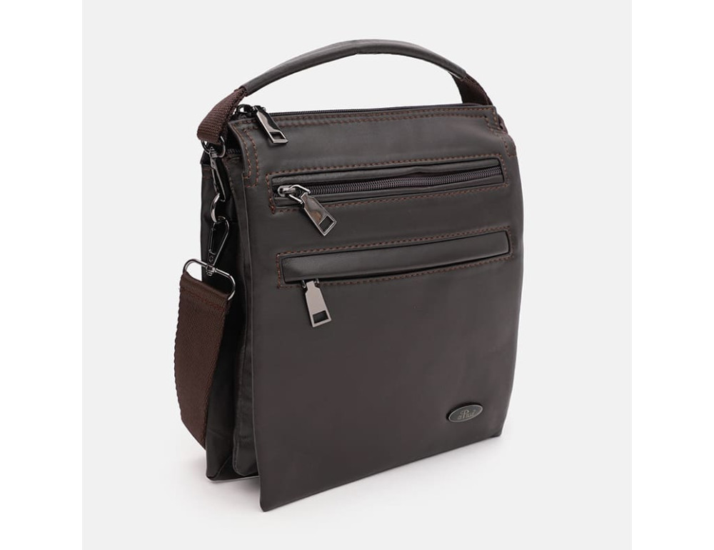 Чоловіча шкіряна барсетка Ricco Grande T1tr0025br-brown - Фотографія № 2