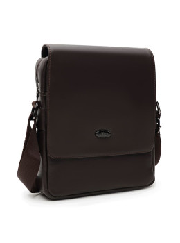 Чоловіча шкіряна сумка через плече Ricco Grande T1TR0026BR (Brown)