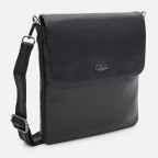 Чоловіча шкіряна сумка через плече Ricco Grande T1tr0028bl-black - Фотографія № 101