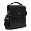 Мужская кожаная барсетка Ricco Grande T1tr0029bl-black Мужская кожаная барсетка Ricco Grande T1tr0029bl-black