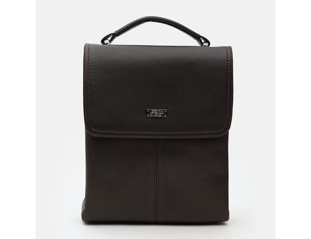 Мужская кожаная сумка Ricco Grande T1tr0029br-brown - Фото № 2