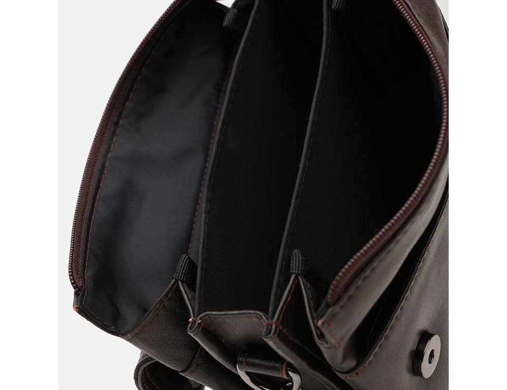 Мужская кожаная сумка Ricco Grande T1tr0029br-brown - Фото № 5
