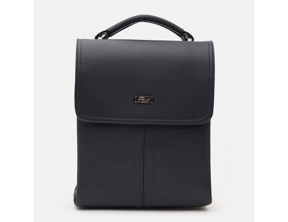 Мужская кожаная сумка с ручкой Ricco Grande T1tr0029n-navy - Фото № 2