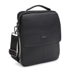 Чоловіча шкіряна барсетка через плече Ricco Grande T1tr0044bl-black - Фотографія № 100