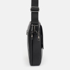 Чоловіча шкіряна барсетка через плече Ricco Grande T1tr0044bl-black - Фотографія № 102