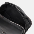 Чоловіча шкіряна барсетка через плече Ricco Grande T1tr0044bl-black - Фотографія № 104