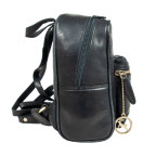 Женский кожаный мини-рюкзак Ashwood T87 Black - Фото № 102