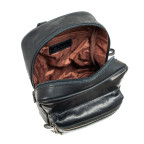 Женский кожаный мини-рюкзак Ashwood T87 Black - Фото № 108