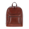 Женский кожаный мини-рюкзак Ashwood T87 chestnut каштановый