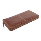 Женский кошелёк коричневого цвета Ashwood T90 Chestnut - Фото № 102