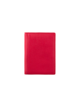 Кожаная визитница красного цвета Visconti TC1 RED