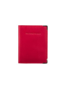 Кожаная обложка для ID карты Visconti TC5 RED