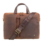 Коричнева вінтажна сумка під MacBook Visconti TC76 TAN Octo 13 - Фотографія № 100