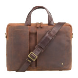Коричнева вінтажна сумка під MacBook Visconti TC76 TAN Octo 13