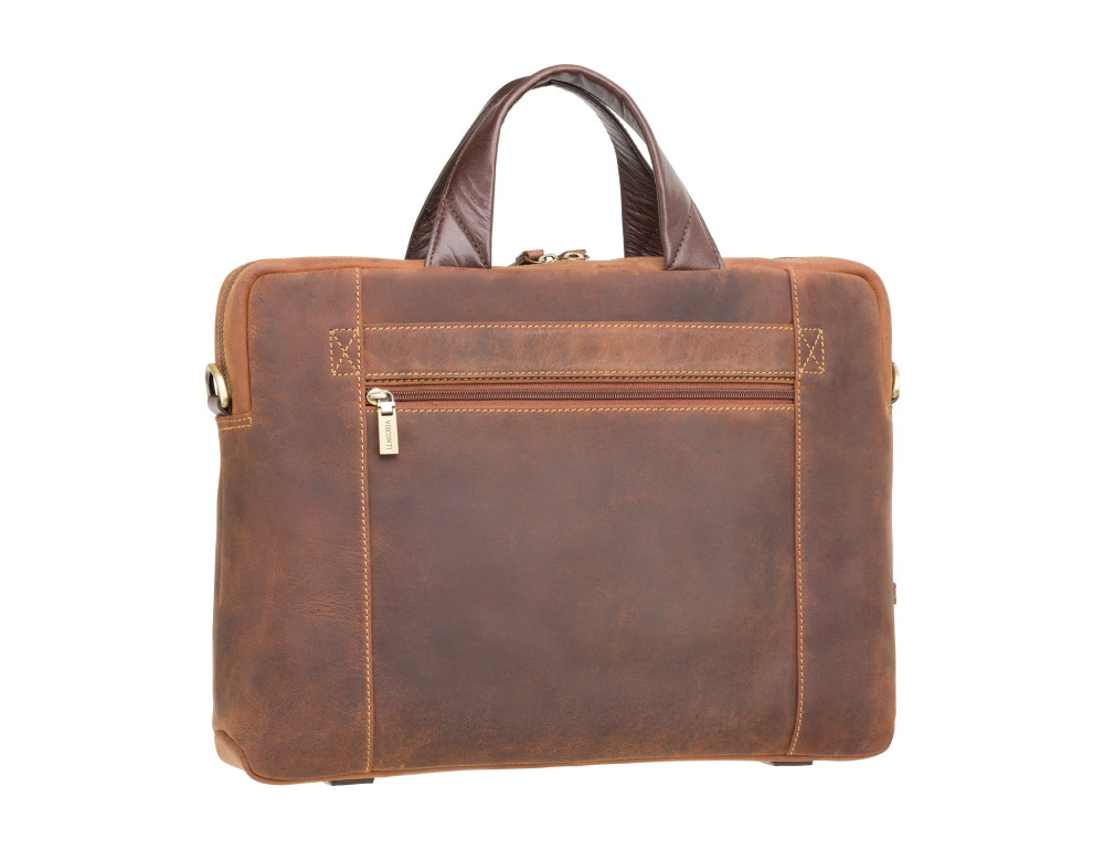 Коричнева вінтажна сумка під MacBook Visconti TC76 TAN Octo 13 - Фотографія № 4