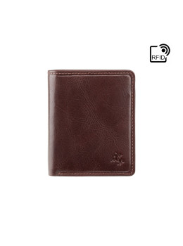 Маленький чоловічий портмоне Visconti TSC39 BRN Xavi c RFID (Brown)