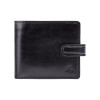 Чоловічий шкіряний гаманець Visconti TSC42 BLK з RFID Arezzo black чорний