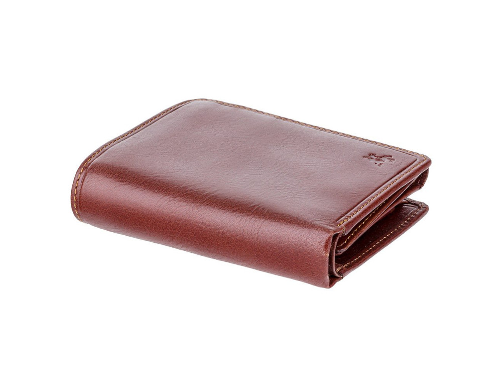 Коричневий гаманець чоловічий Visconti TSC44 TAN Lucca c RFID - Фотографія № 3