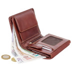 Коричневий гаманець чоловічий Visconti TSC44 TAN Lucca c RFID - Фотографія № 103