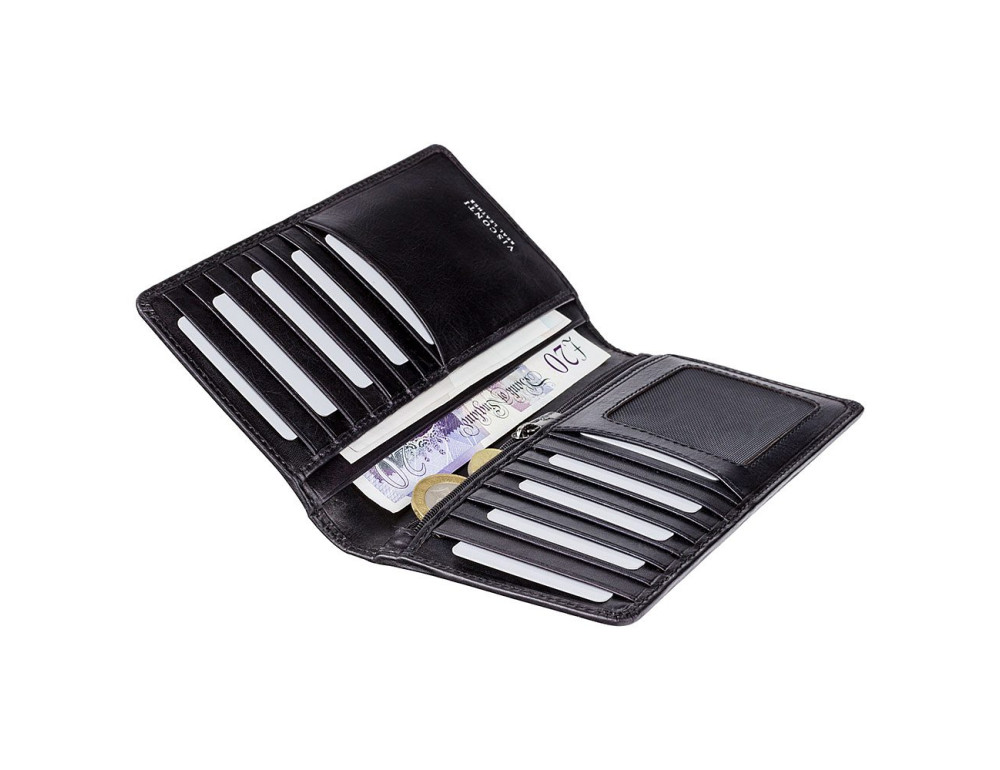 Чёрный мужской кошелек Visconti TSC45 BLK - Фото № 4
