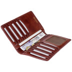 Коричневий чоловічий гаманець Visconti TSC45 Carrara c RFID (Tan) - Фотографія № 103