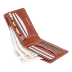 Коричневий гаманець чоловічий Visconti TSC46 TAN Francesca c RFID - Фотографія № 103