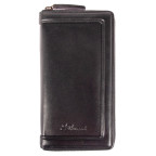Шкіряний клатч Ashwood TW01 Black - Фотографія № 100