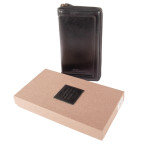 Шкіряний клатч Ashwood TW01 Black - Фотографія № 112