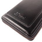 Шкіряний клатч Ashwood TW01 Black - Фотографія № 109