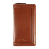 Світло-коричневий шкіряний клатч Ashwood TW01 Chestnut