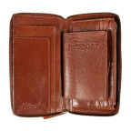 Світло-коричневий шкіряний клатч Ashwood TW01 Chestnut - Фотографія № 102