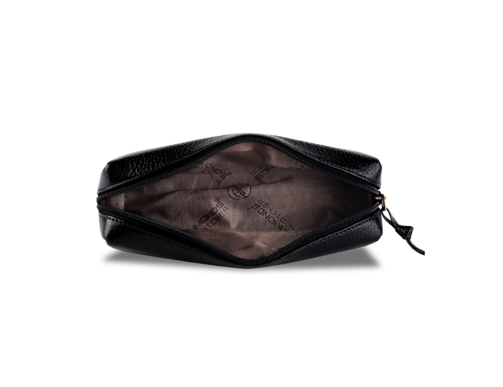 Косметичка чехол кожаная Hammonds Flycatcher UC501 Black (Черный) - Фото № 3