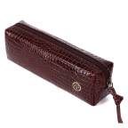 Косметичка чехол кожаная Hammonds Flycatcher UC501 Croco Brown (Коричневый) - Фото № 104