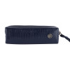 Косметичка чехол кожаная Hammonds Flycatcher UC501 Croco Blue (Синий)
