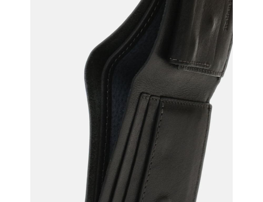 Портмоне мужское кожаное Ricco Grande V1GQ3 черный - Фото № 5