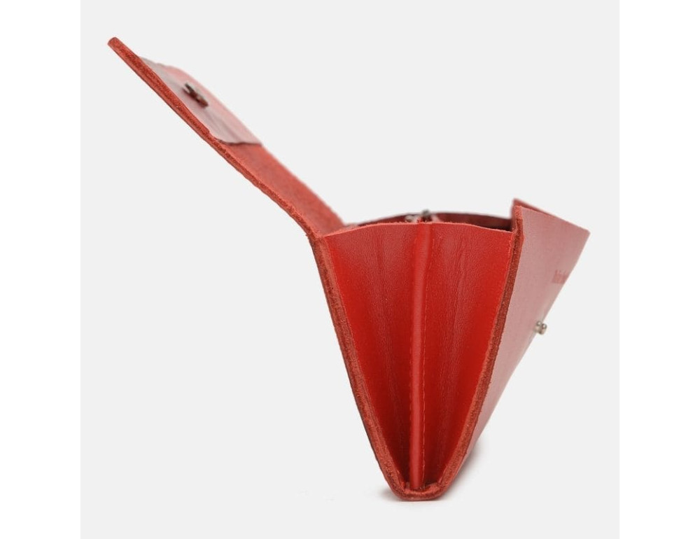 Жіночий шкіряний гаманець Ricco Grande V1chn-pc-vv-red (червоний) - Фотографія № 3