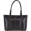 Чорна жіноча класична сумка Ashwood V23 Black Чорна жіноча класична сумка Ashwood V23 Black