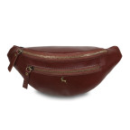 Коричнева шкіряна сумка на пояс Ashwood V32 Chestnut - Фотографія № 100