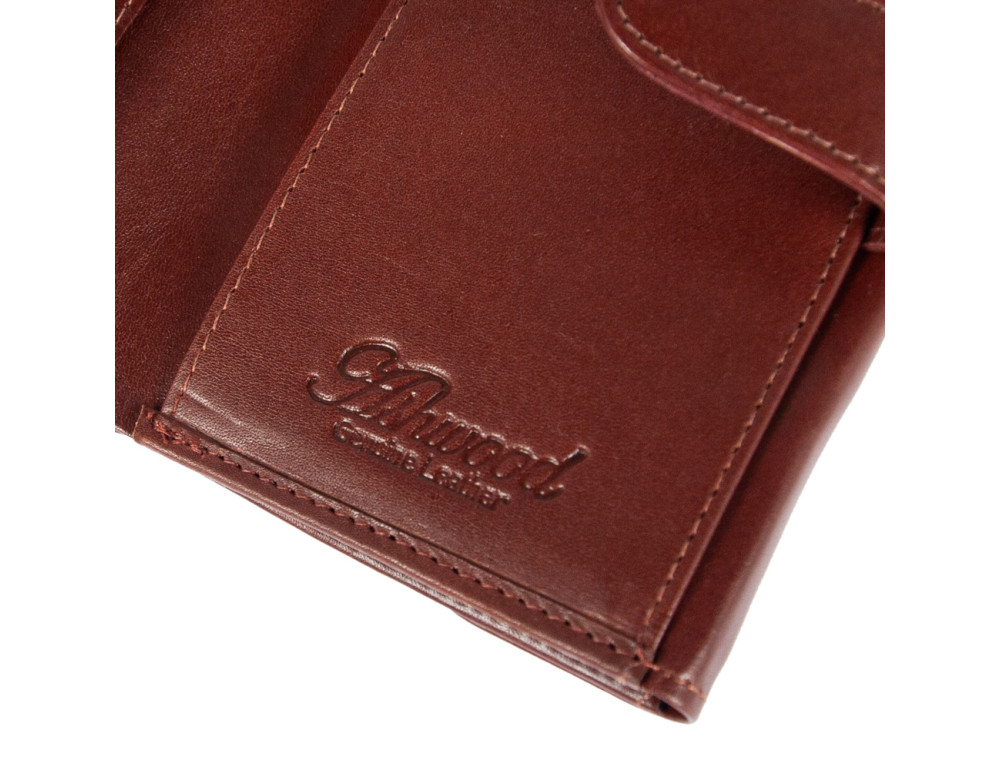 Гаманець жіночий коричневого кольору Ashwood V62 Chestnut - Фотографія № 6