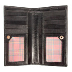 Стильный женский кошелёк из натуральной кожи Ashwood V63 Black - Фото № 102