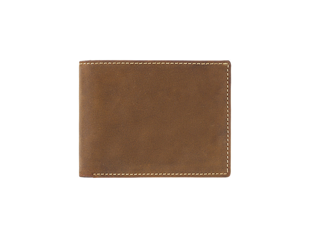 Винтажный кошелек Visconti VSL20 OIL TAN Slim RFID (oil-tan) коричневый  - Фото № 1